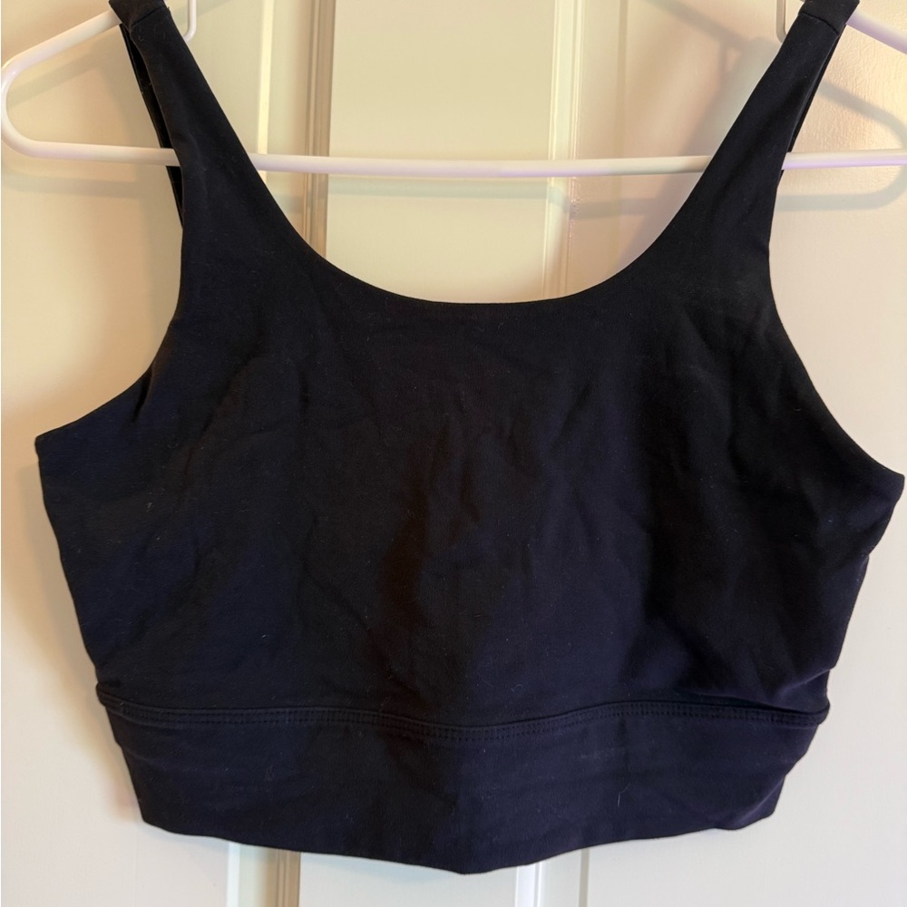 Black Cropped Tank Top